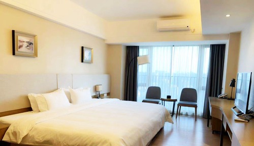 Habitación ejecutiva con 1 cama doble o 2 individuales, 1 cama de matrimonio grande