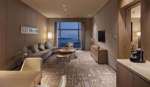 Suite, 1 cama de matrimonio grande, vistas a la bahía (Panorama)
