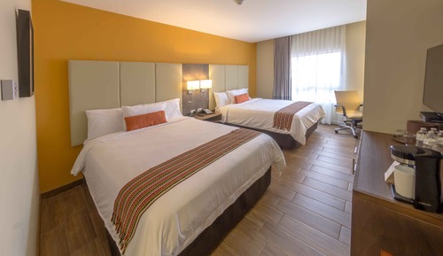 Habitación Deluxe con 2 camas individuales, vistas a la ciudad