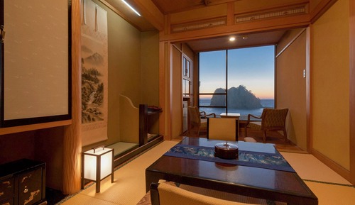 Habitación tradicional, no fumadores, vistas al mar (Economy Japanese-Style)