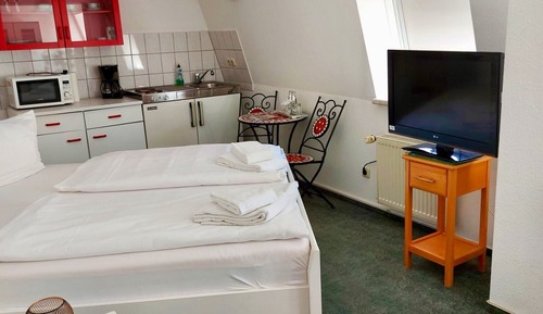 Apartamento básico, 2 camas individuales, no fumadores