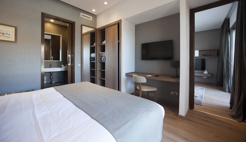 Suite superior, 1 cama de matrimonio grande con sofá cama