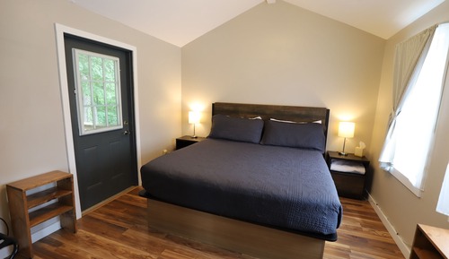 Cabaña, 1 cama de matrimonio grande