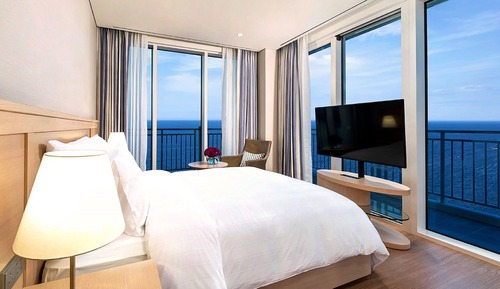 Suite superior, vistas al mar