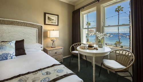 Habitación Deluxe doble, baño privado, vistas al mar (An Ocean View King)