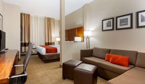 Suite, 1 cama de matrimonio grande con sofá cama, no fumadores