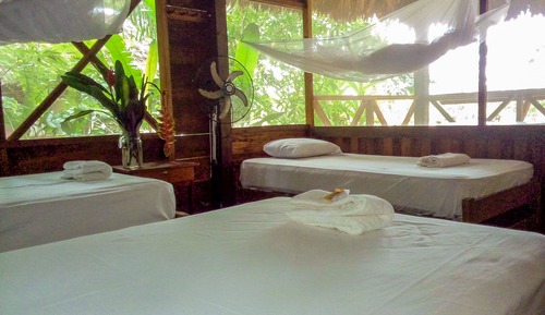 Bungalow, 4 twin beds