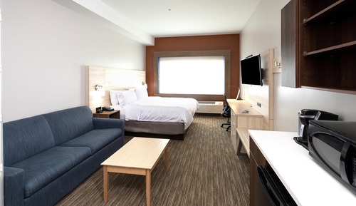 Suite, 1 cama de matrimonio grande con sofá cama, bañera accesible (Mobility)