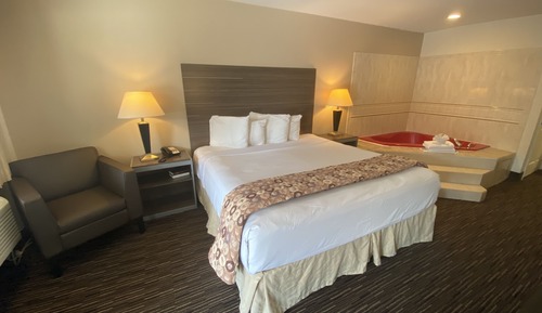 Suite de luna de miel, 1 cama de matrimonio grande, no fumadores, bañera de hidromasaje