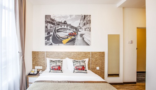 Habitación superior, 1 cama de matrimonio