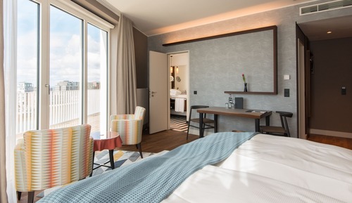Suite, 1 cama doble, balcón