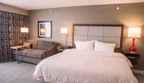 Habitación, 1 cama de matrimonio grande con sofá cama, no fumadores, frigorífico