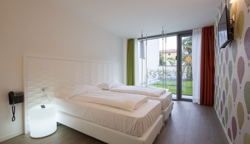 Habitación de diseño, 1 cama doble o 2 individuales