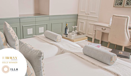 Habitación de lujo con 2 camas individuales