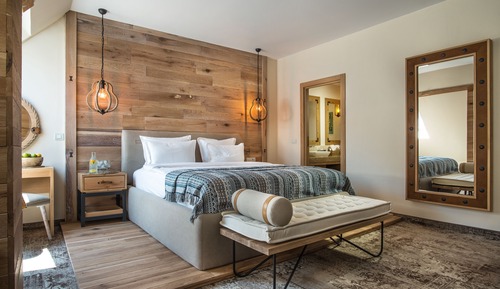 Habitación Deluxe doble, vistas al jardín