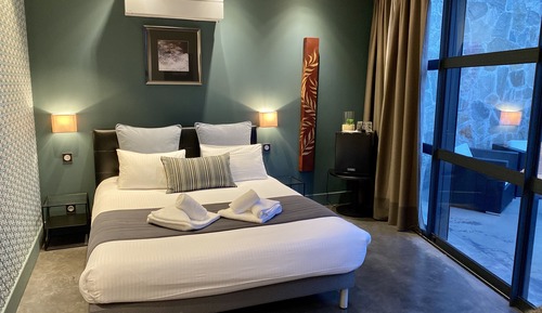 Supérieure Double Room, vue lac, terrasse, Baignoire balnéothérapie