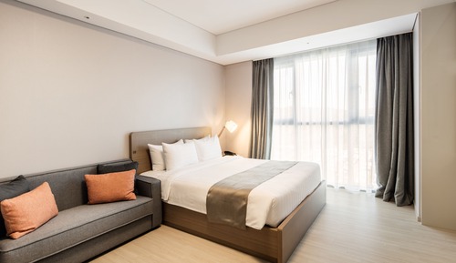 Residence Studio Queen [Check-out at 12:00, Welcome Drink](Free for one child between 0 and 6 years)