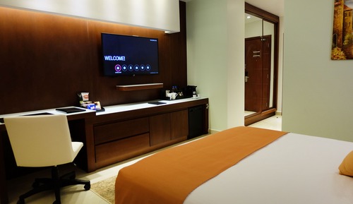 Habitación estándar, 1 cama de matrimonio grande, acceso a la piscina