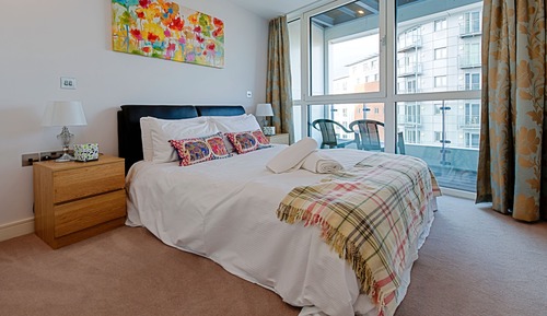 Apartamento, 1 cama de matrimonio grande, balcón
