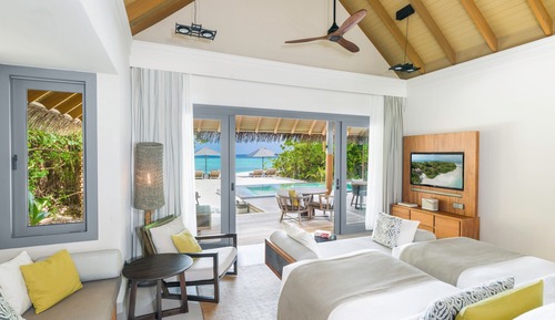 Two Bedroom Beach Pool  Residence-45% off on Seaplane Transfers till 22 Dec'24