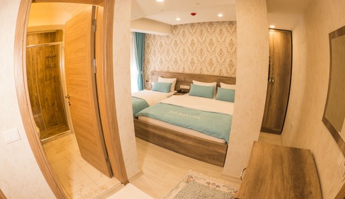 One Bedroom Suite With Sofa Bed and Balcony 
