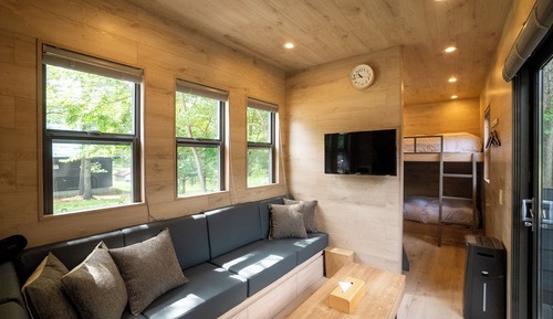 Cabaña básica, 5 habitaciones, en edificio anexo