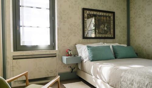 Habitación doble superior, 1 cama de matrimonio, planta baja