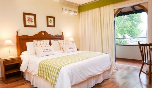 Habitación Deluxe doble, balcón, vistas al jardín