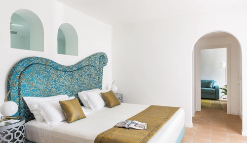 Suite de lujo, 1 cama de matrimonio grande con sofá cama, terraza