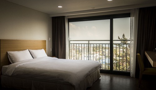 Habitación Deluxe, terraza, vistas al mar