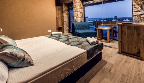 Habitación Deluxe con 1 cama doble o 2 individuales, 1 habitación, vistas al mar