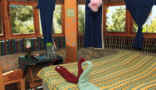 Habitación básica doble, 1 cama doble, en la zona del jardín