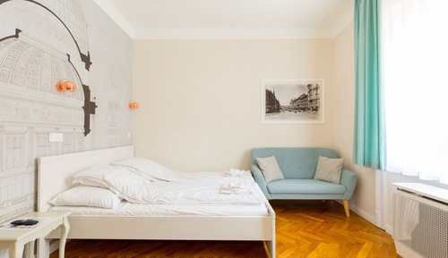 Estudio Premier, 1 cama de matrimonio