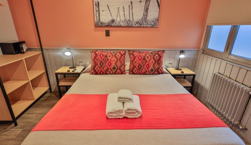 Habitación con 1 cama doble o 2 individuales