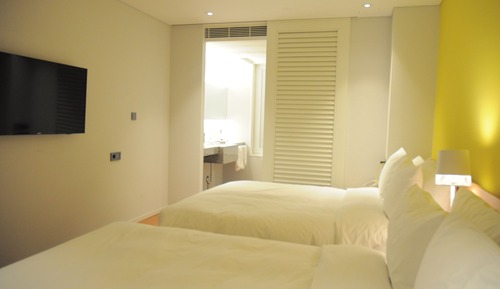 Habitación familiar doble, 2 camas de matrimonio