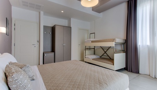 Habitación cuádruple familiar