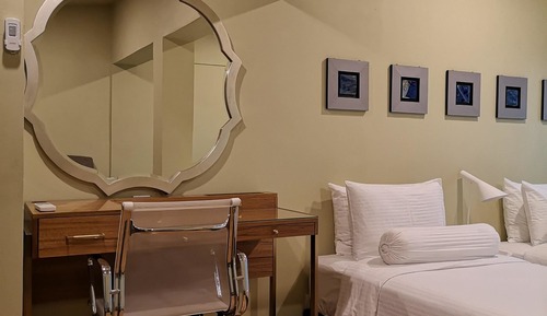 Habitación familiar, varias camas