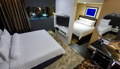 Habitación familiar, varias camas
