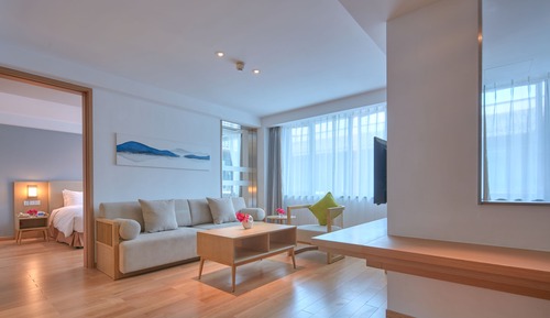 Suite, 1 cama de matrimonio grande (Additional Living Area)