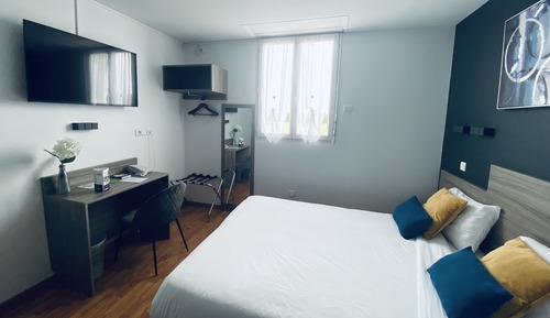 Habitación doble, vistas al parque