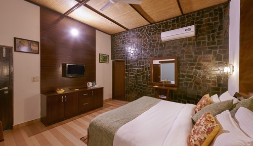 Habitación, vistas al jardín