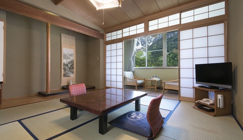 Habitación, no fumadores, vistas a la montaña (Japanese-style 'Washitsu')