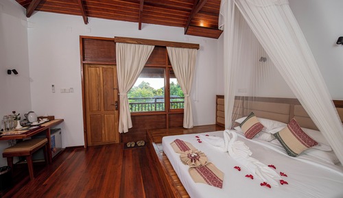Habitación Deluxe, balcón, vistas al jardín