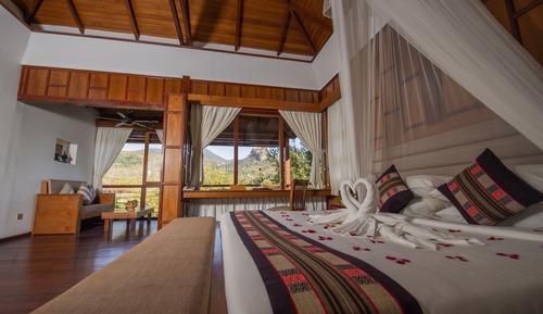 Habitación Deluxe, balcón, vistas a la montaña