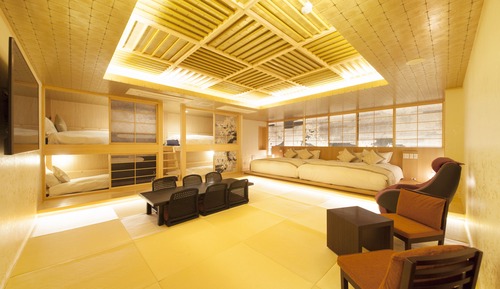 Suite tradicional, no fumadores, sin ventanas (Premiere Japanese Style, 2 King Beds)