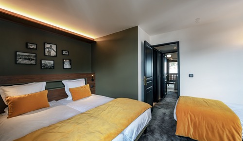 Suite familiar, 2 habitaciones, vistas a la montaña