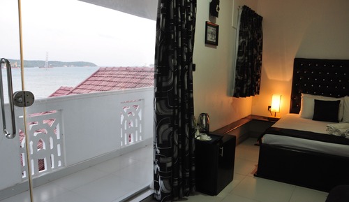 Ático exclusivo, 1 cama de matrimonio grande, vistas a la bahía, planta ejecutiva