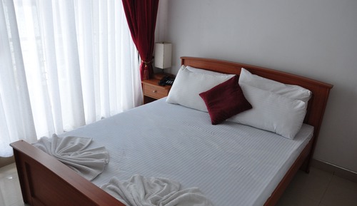 Habitación doble superior, 1 cama de matrimonio, balcón, vistas a la bahía