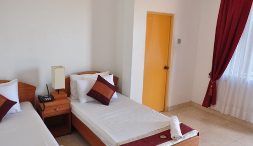 Habitación estándar con 2 camas individuales, 2 camas individuales, vistas a la bahía