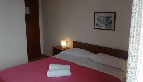 Habitación doble, vistas parciales al lago